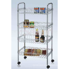 Multi-Functional metal cesta de la cesta de alambre de cocina Rack (TR452570C3C)